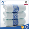 2016 new design wholesale super absorbent 100% terry cotton face towel face cloth with lace